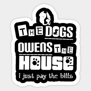 The dogs owen#doglover Sticker